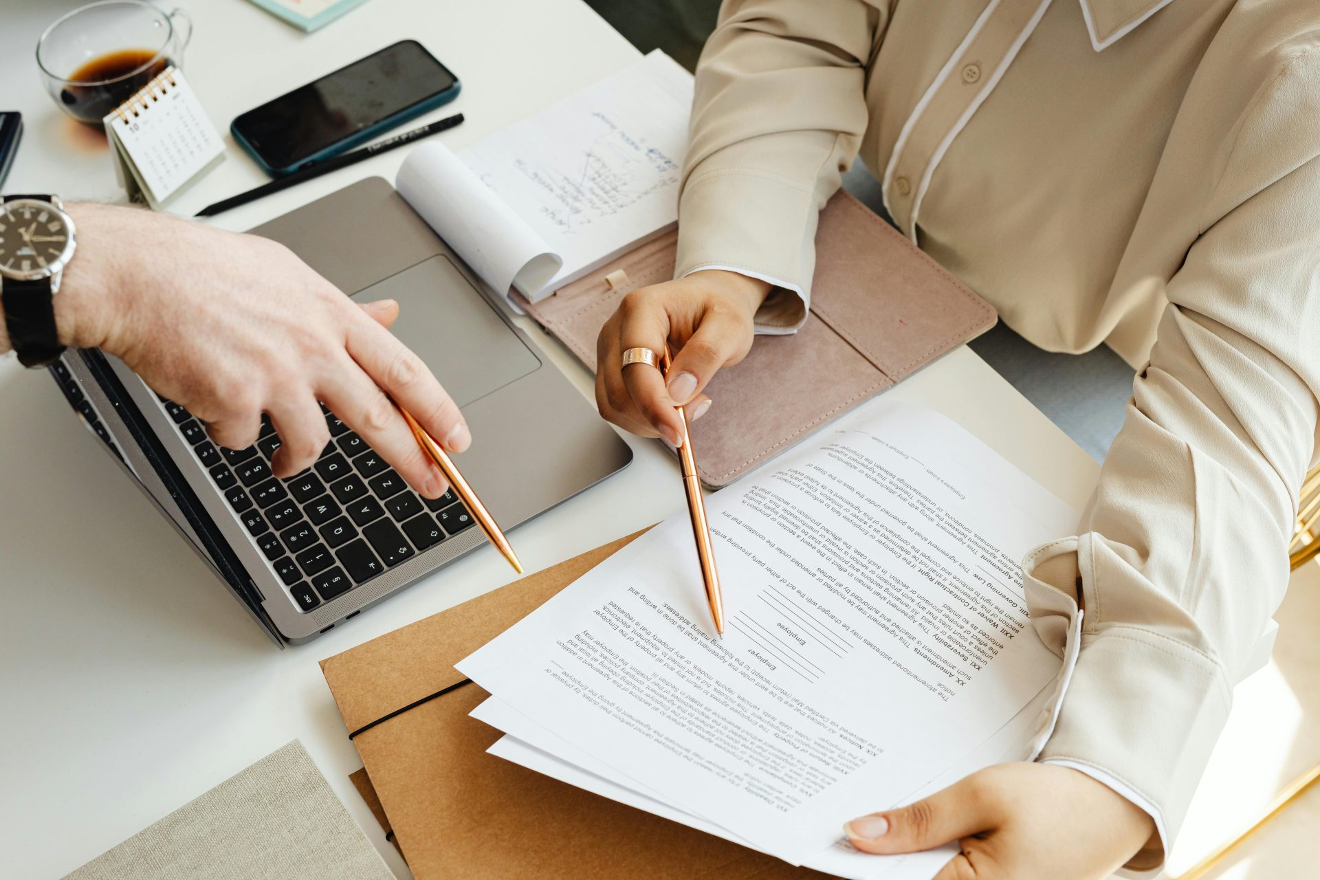 travail administratif